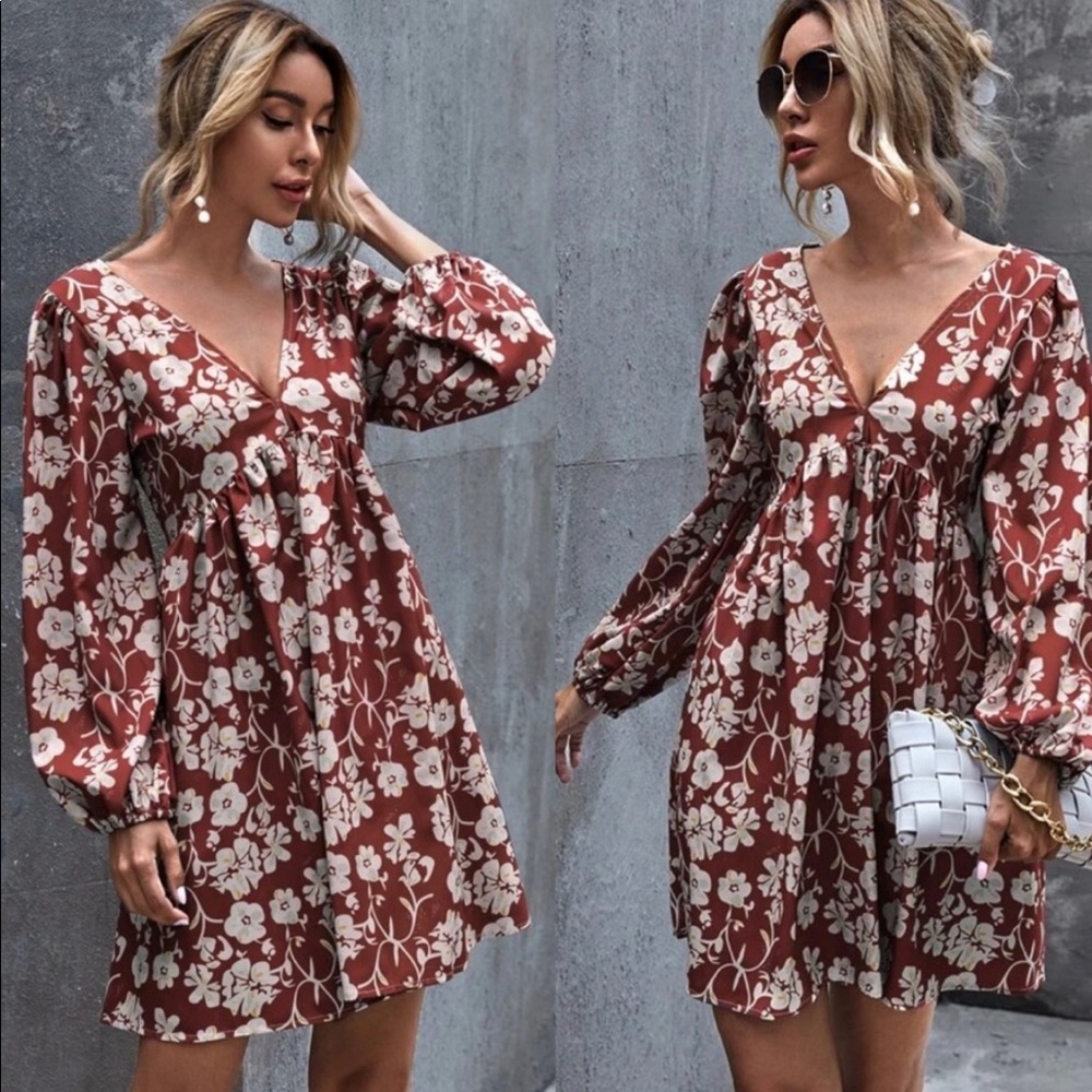 Floral Print Dress